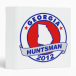 Georgia Jon Huntsman 3 Ring Binders