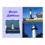 Georgia Lighthouses Postcards