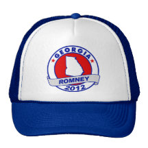 Georgia Mitt Romney Mesh Hats