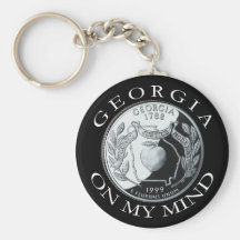 GEORGIA ON MY MIND KEYCHAINS