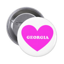 Georgia Pinback Button