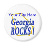 Georgia Rocks ! Magnets