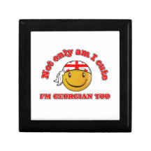 Georgia smiley flag designs gift boxes