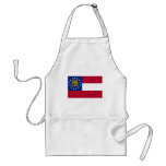 Georgia State Flag Apron