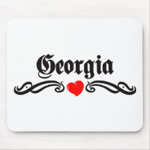 Georgia Tattoo Mousepad