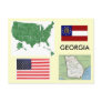 Georgia, USA Postcard