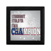 Georgian and a Champion Keepsake Box