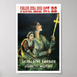 Geraldine Farrar Joan The Woman 1917 movie Poster
