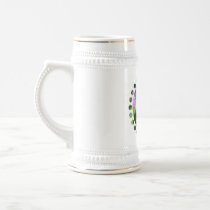 Geranium Beer Stein Coffee Mugs