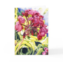 Geranium Card