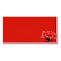 Geranium Photo Card Template