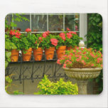 Geranium Pots Mousepad