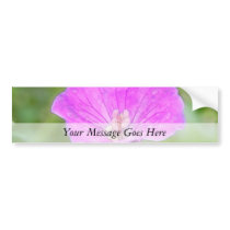 Geranium Sanquineum Flower Bumper Sticker