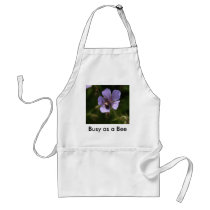 Geranium with Bee Apron