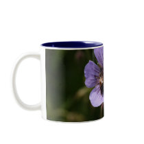 Geranium with Bee Coffee Mug
