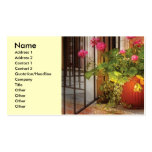 Geraniums - One fine sunny day business cards