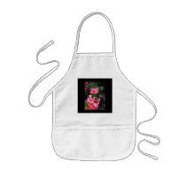 Geraniums. Pelargonium flowers. Aprons