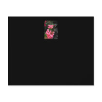 Geraniums. Pelargonium flowers. Full Color Flyer