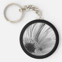 Gerber Daisy Keychain