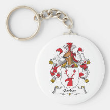 Gerber Family Crest Key Chain