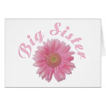 Gerbera Big Sister Greeting Cards
