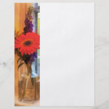 Gerbera Daisy by Kitchen Window Flyers