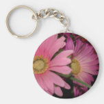 Gerbera Daisy Garden Keychains