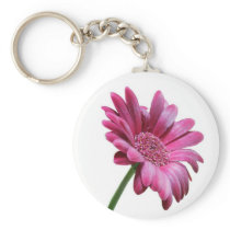Gerbera Daisy Keychain