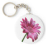 Gerbera Daisy Keychain