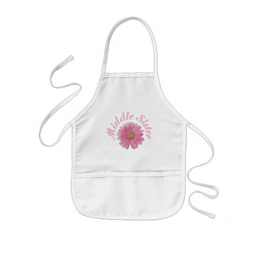 Gerbera Daisy Middle Sister Apron