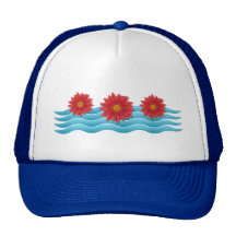Gerbera Flower Trucker Hat