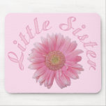 Gerbera Little Sister Mouse Pads