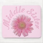Gerbera Middle Sister Mouse Pad