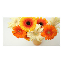 Gerbera photo cards. パーソナライズフォトカード