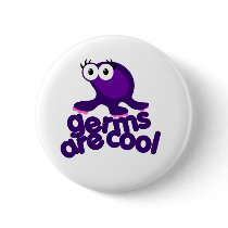 Germ are Cool Pinback Button
