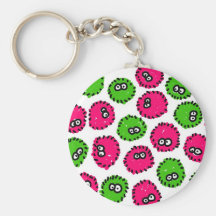 Germ Invasion Keychain