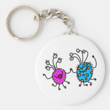 Germ Love Key Chain