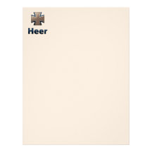 German Army Letterhead Template