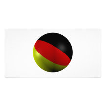 German ball photo cards