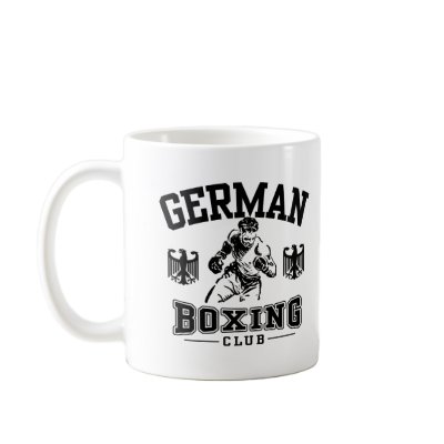 German Boxing Mugs by magarmor