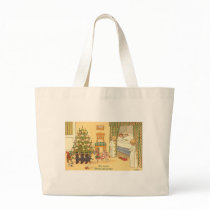 German Christmas Card Bag