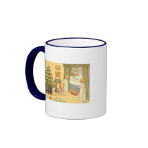 German Christmas Card Coffee Mugs