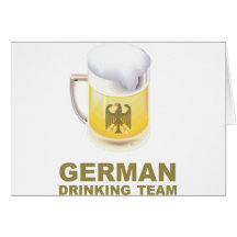 German Drinking Team Cards