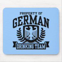 German Drinking Team Mouse Pad