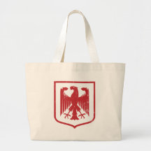 German Eagle - Deutschland coat of arms Canvas Bags