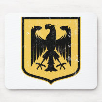 German Eagle - Deutschland coat of arms Mousepad
