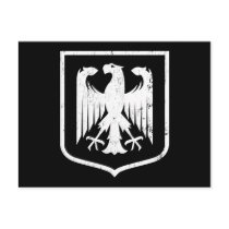 German Eagle - Deutschland coat of arms Post Card