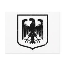 German Eagle - Deutschland coat of arms Post Card