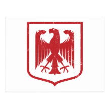 German Eagle - Deutschland coat of arms Postcards