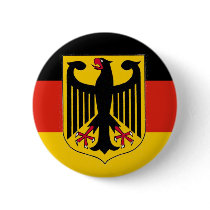 German Eagle Flag Button